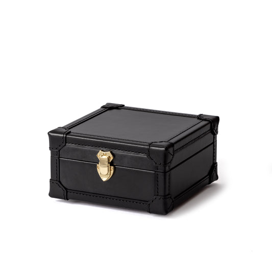 ブライドルレザー時計ケース ブラック