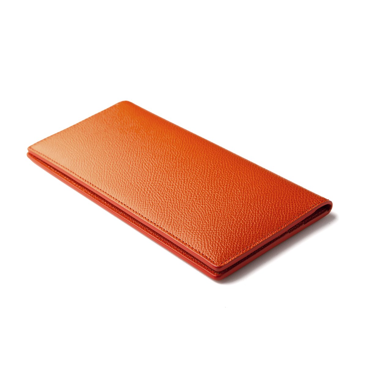 札入れ(薄マチ) カーフ型押 【日本製 本革】