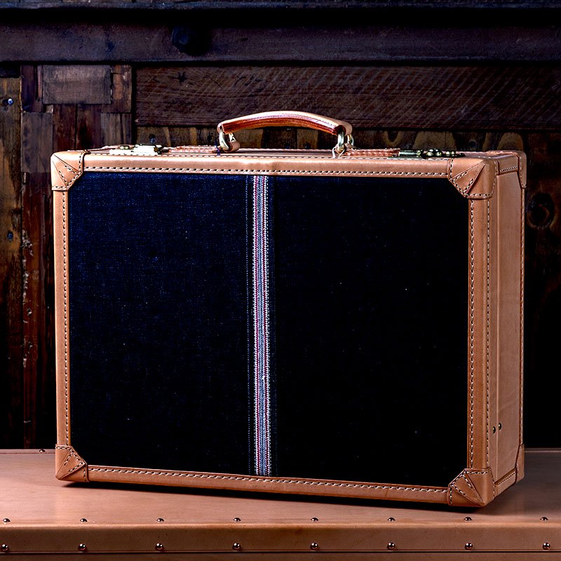 【井原デニムコラボ】 トラベルトランクL