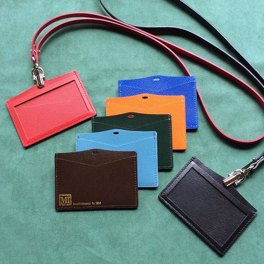 IDカードホルダー ドイツ製型押しカーフ 【豊岡財布認定モデル 日本製 本革】