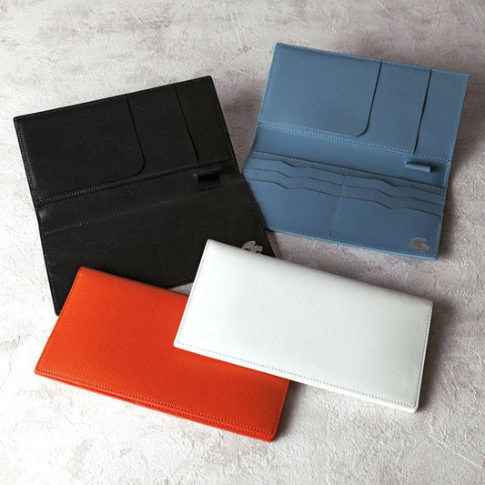 パスポートケース 型押カーフ ノブレッサ 【日本製 本革】