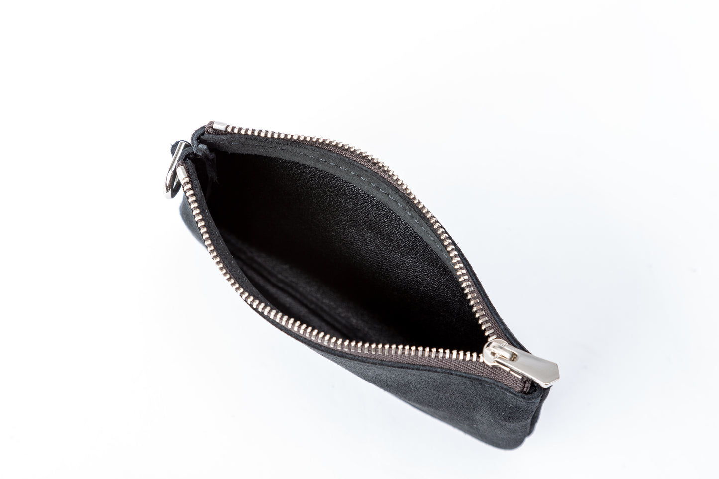 Round feel Suede Pouch