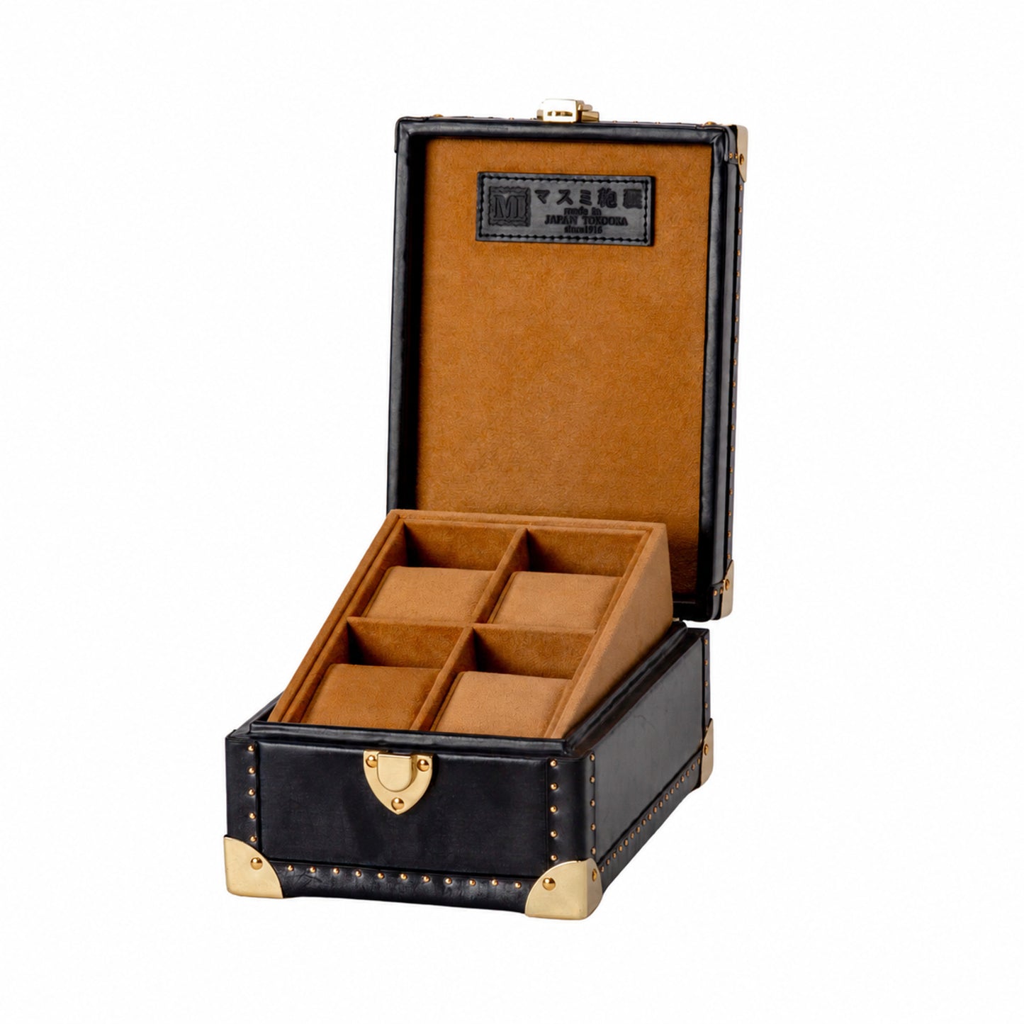 Helios 4-slot watch case